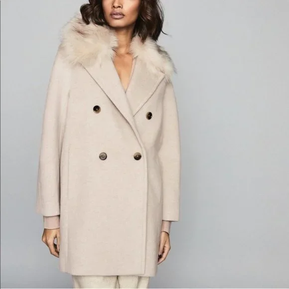 Reiss Lawson Wool Coat - Picture 2 of 5